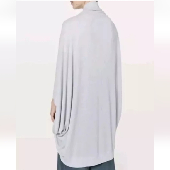 Lululemon Stillness Wrap Kimono Shrug Silver Fox Dusty Blue One Size S … - Picture 3 of 10